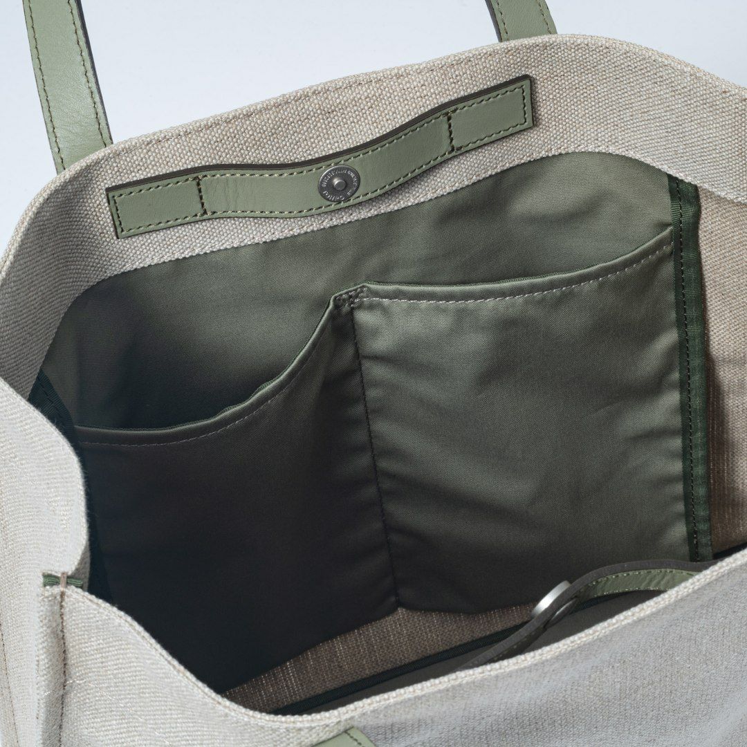 MARGARET HOWELL idea グランピアンズ トート オリーブ