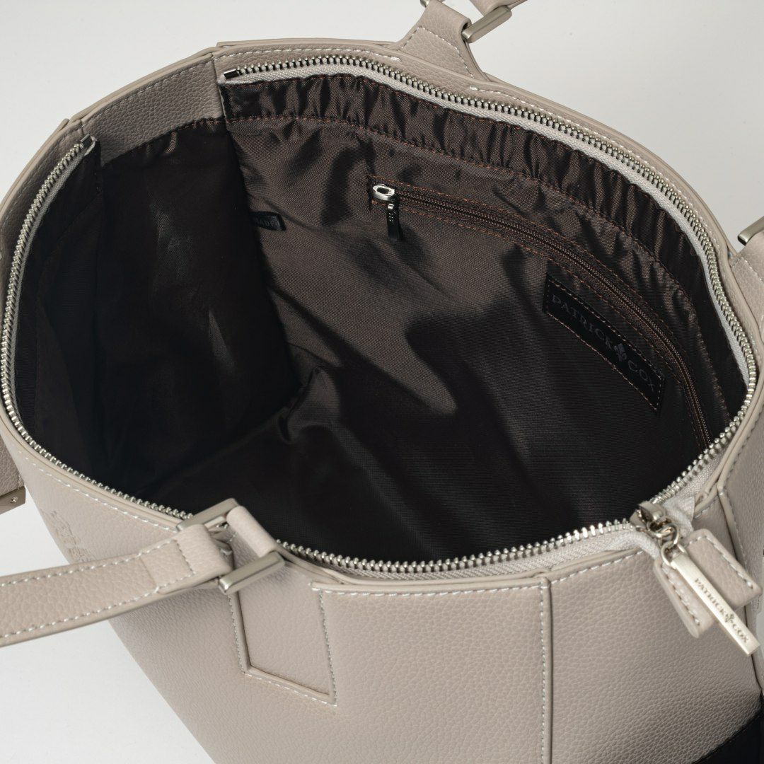 PATRICK COX デイリー トート グレー