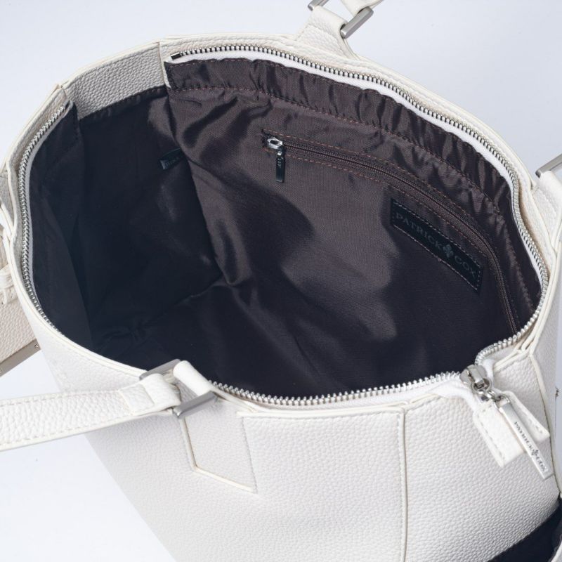 PATRICK COX デイリー トート ホワイト