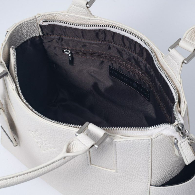 PATRICK COX デイリー 2WAYハンド ホワイト