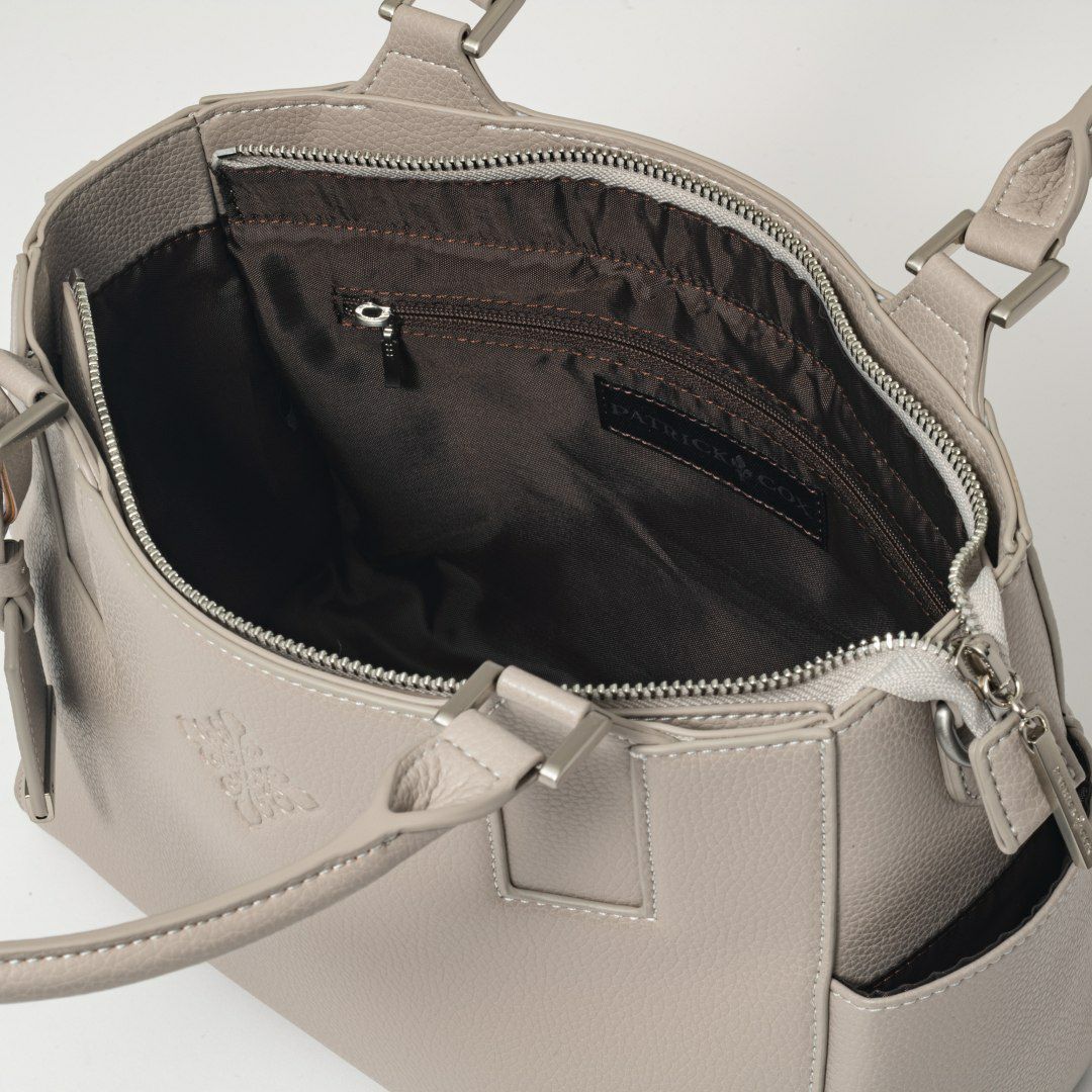 PATRICK COX デイリー 2WAYハンド グレー