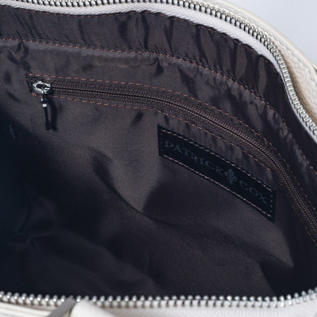 PATRICK COX デイリー 2WAYハンド ホワイト