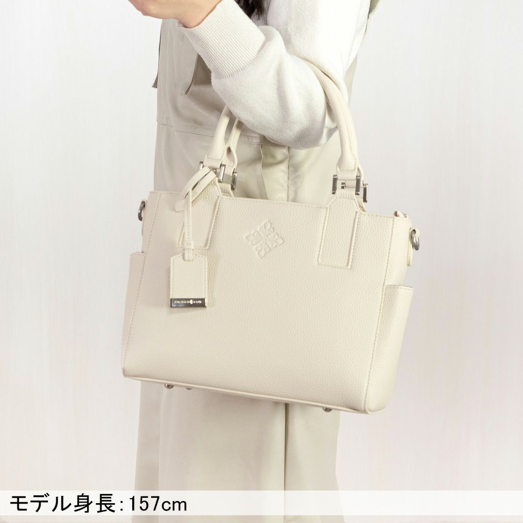 PATRICK COX デイリー 2WAYハンド ホワイト