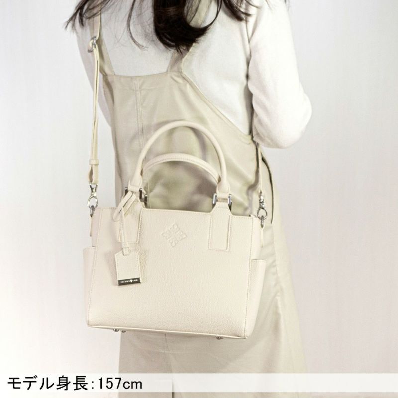 PATRICK COX デイリー 2WAYハンド ホワイト