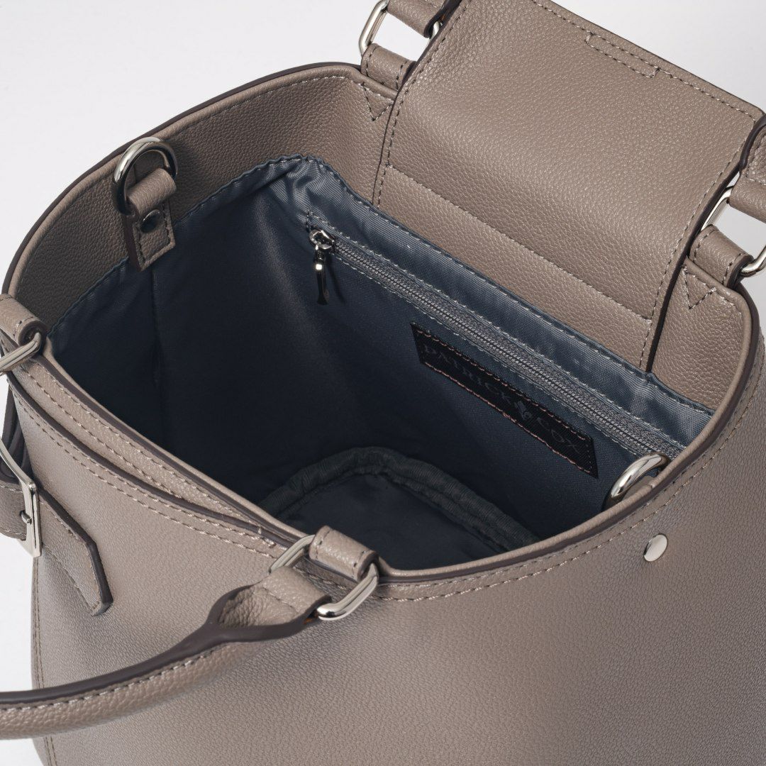 PATRICK COX ラップベルト 2WAYトート モカ