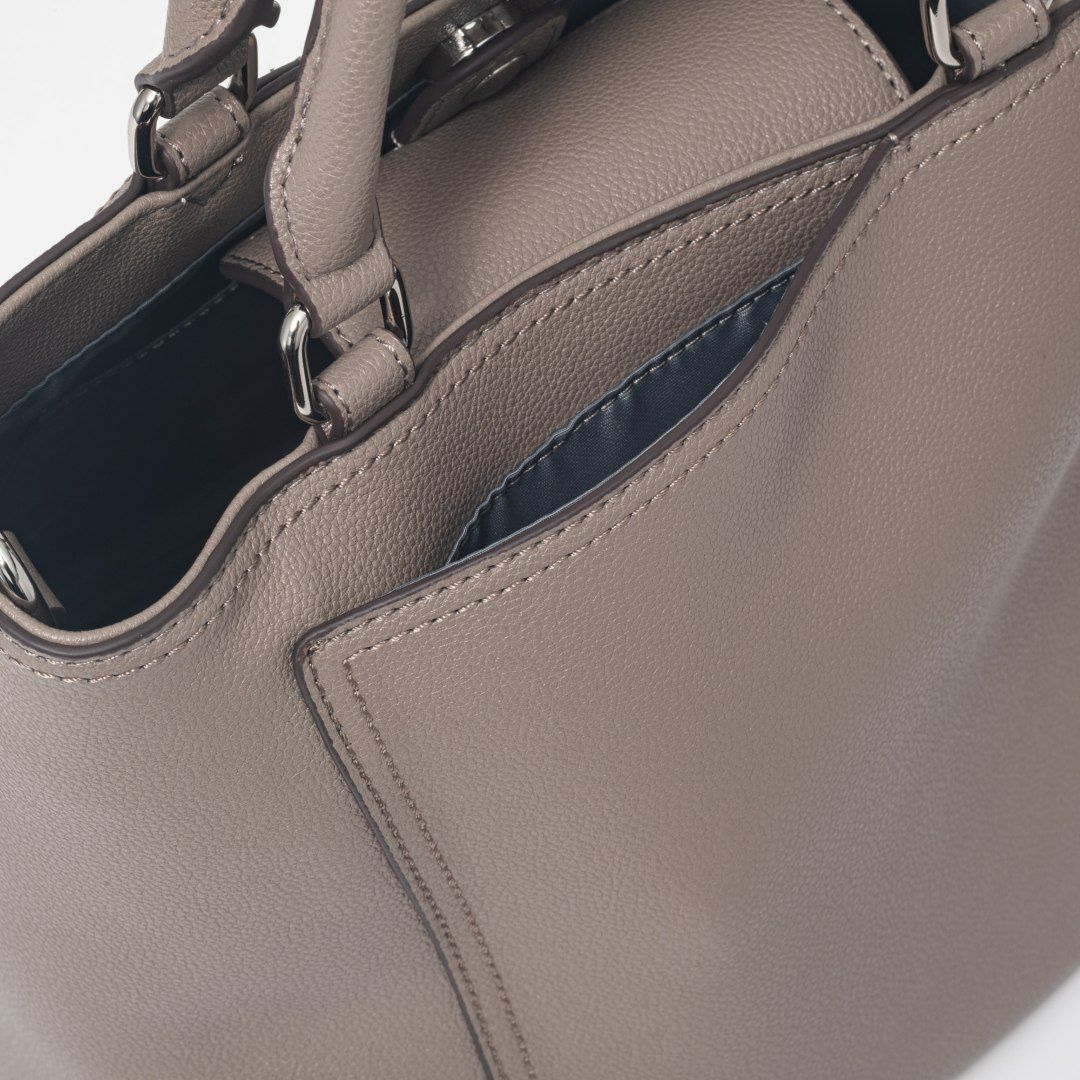 PATRICK COX ラップベルト 2WAYトート モカ