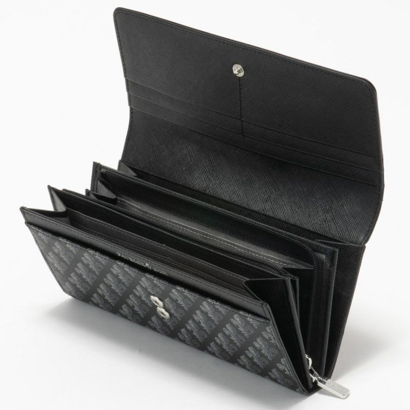 PATRICK COXカラフルメゾン 長財布 ブラック