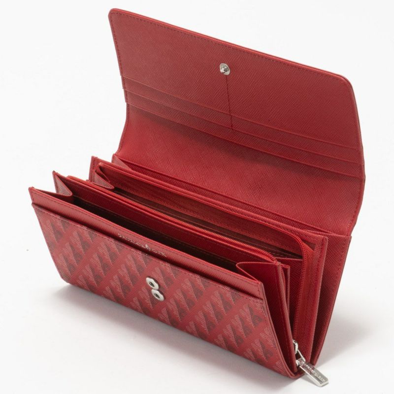 PATRICK COXカラフルメゾン 長財布 レッド
