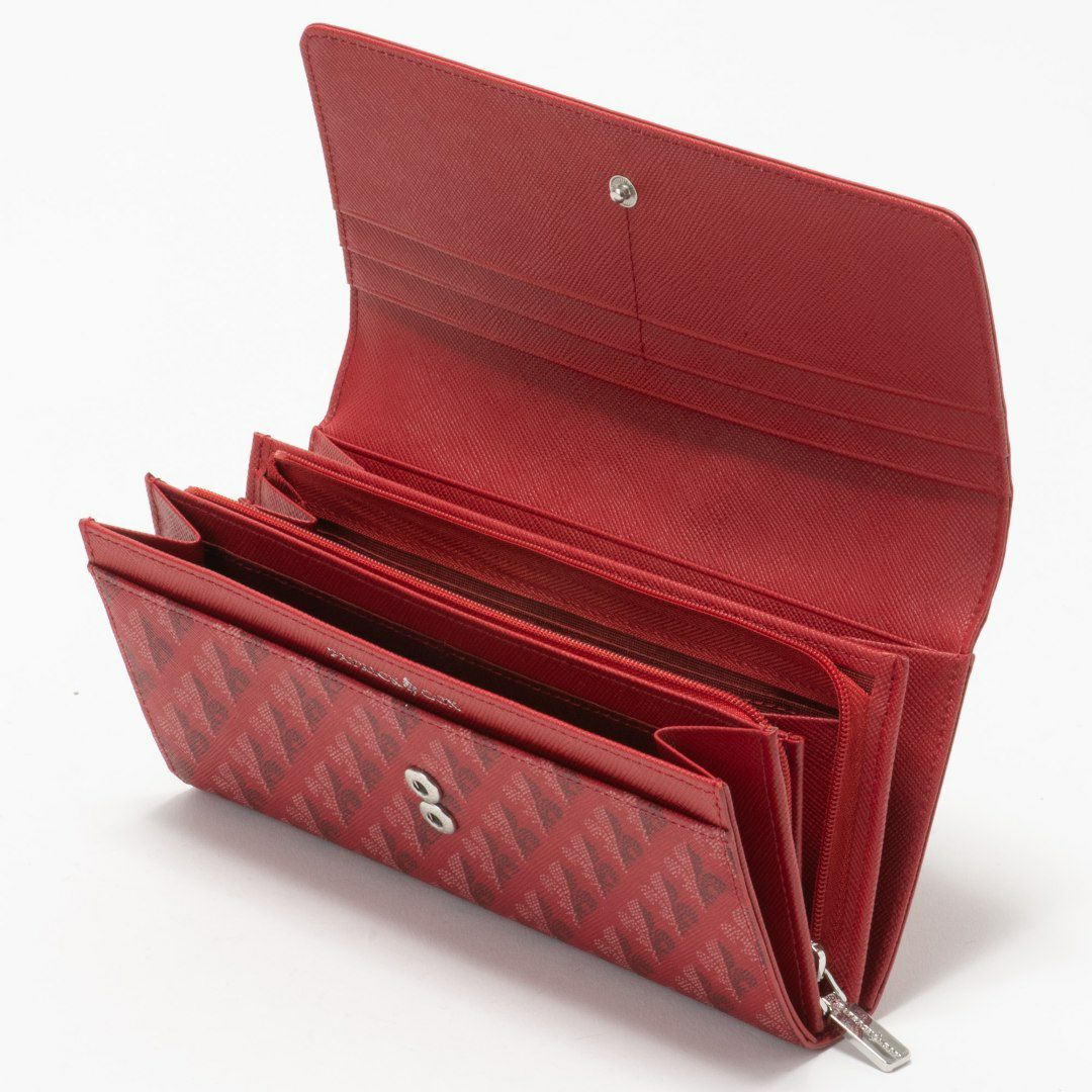 PATRICK COXカラフルメゾン 長財布 レッド