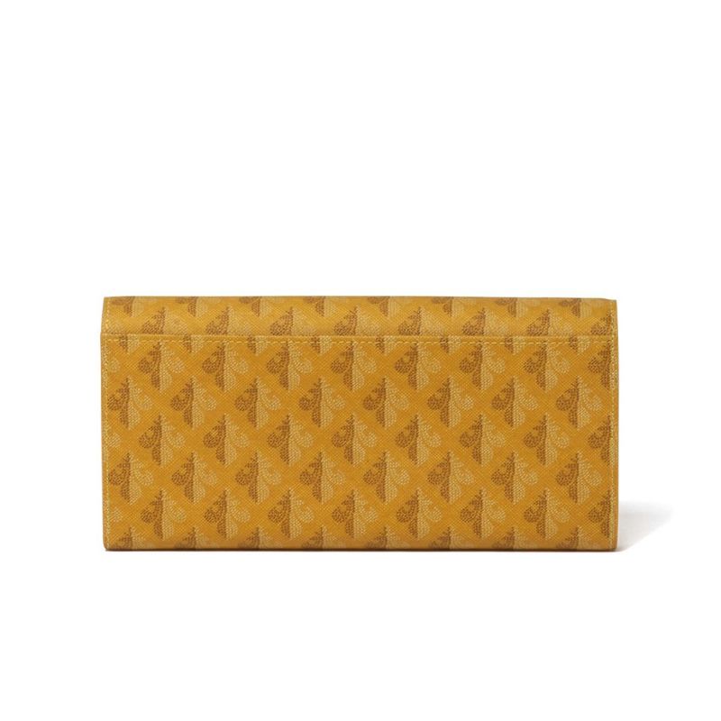PATRICK COXカラフルメゾン 長財布 イエロー