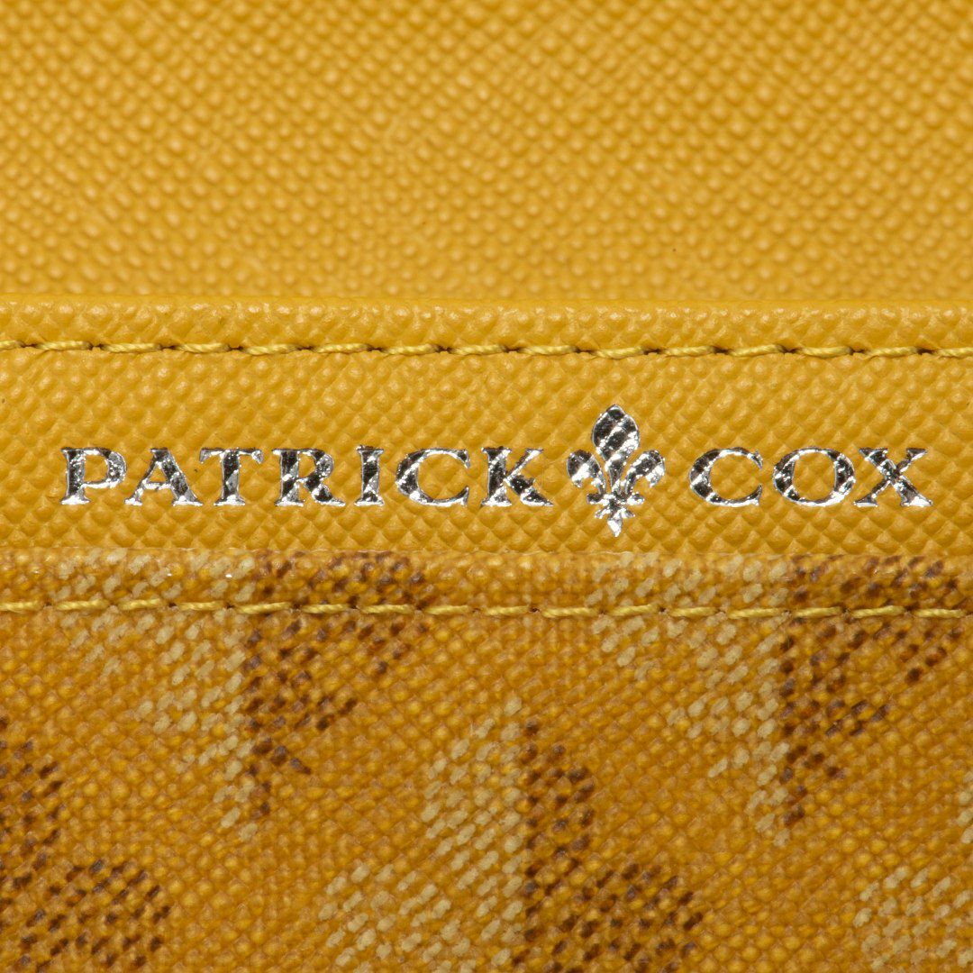 PATRICK COXカラフルメゾン 長財布 イエロー
