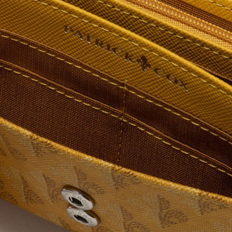 PATRICK COXカラフルメゾン 長財布 イエロー