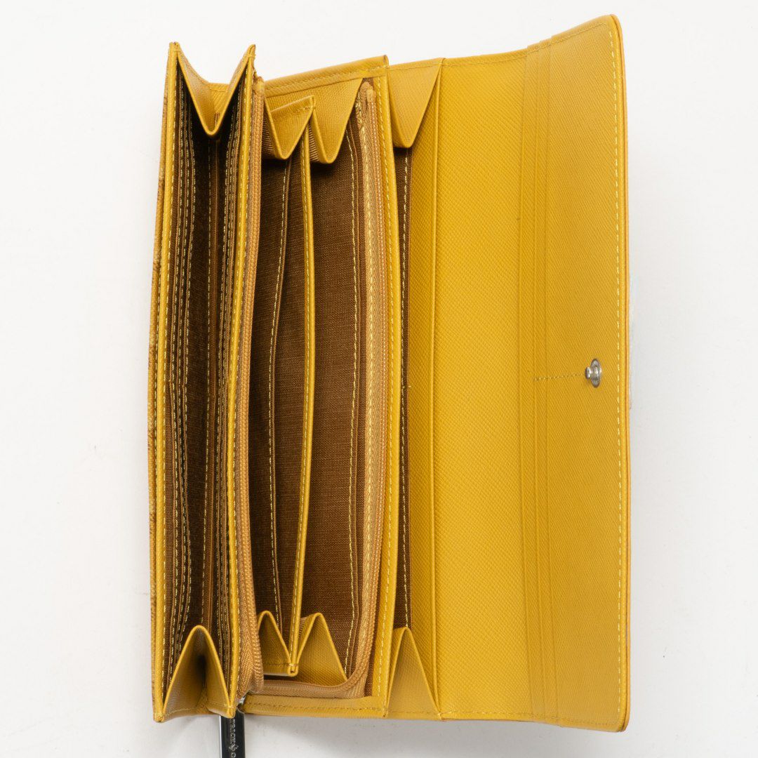 PATRICK COXカラフルメゾン 長財布 イエロー