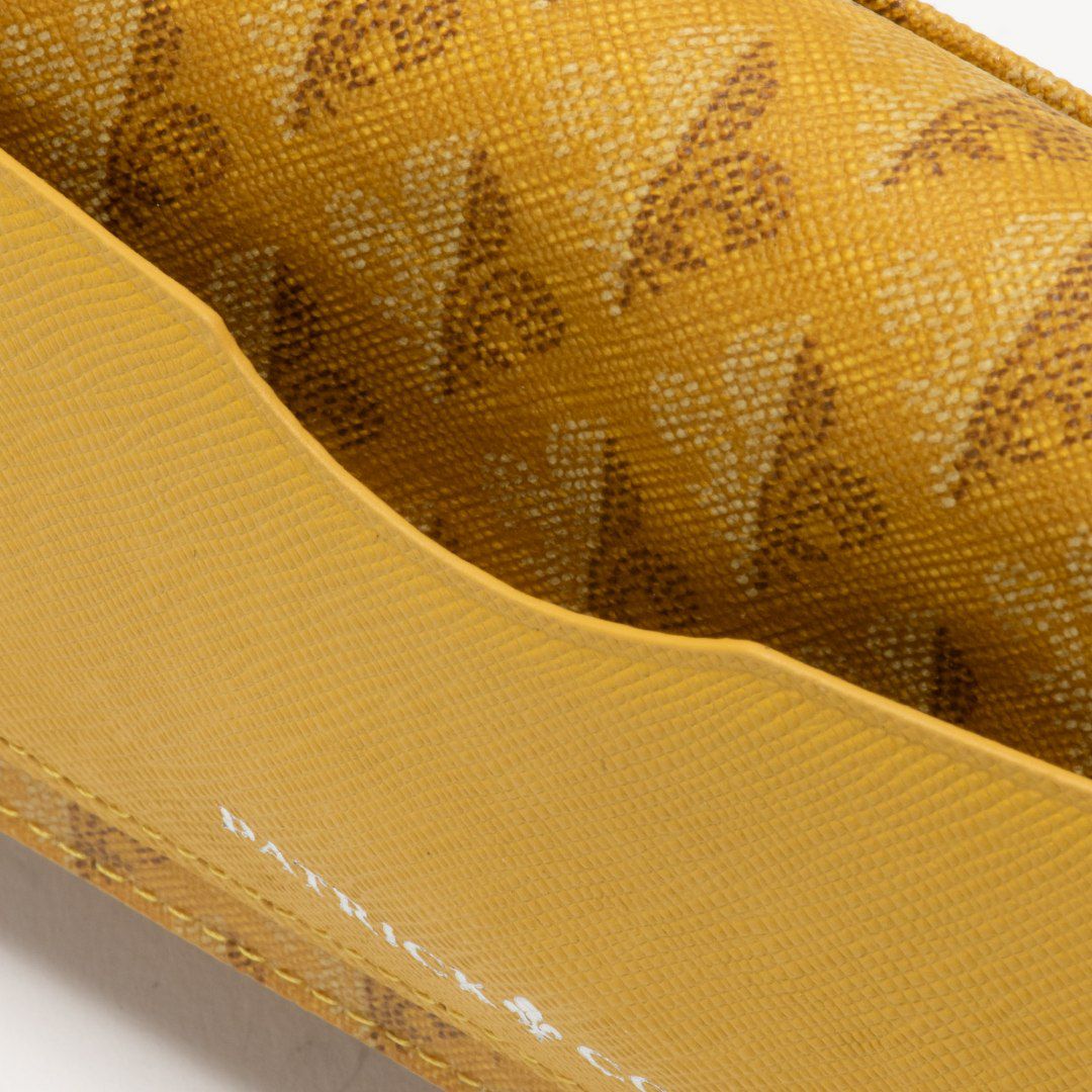 PATRICK COXカラフルメゾン 長財布 イエロー