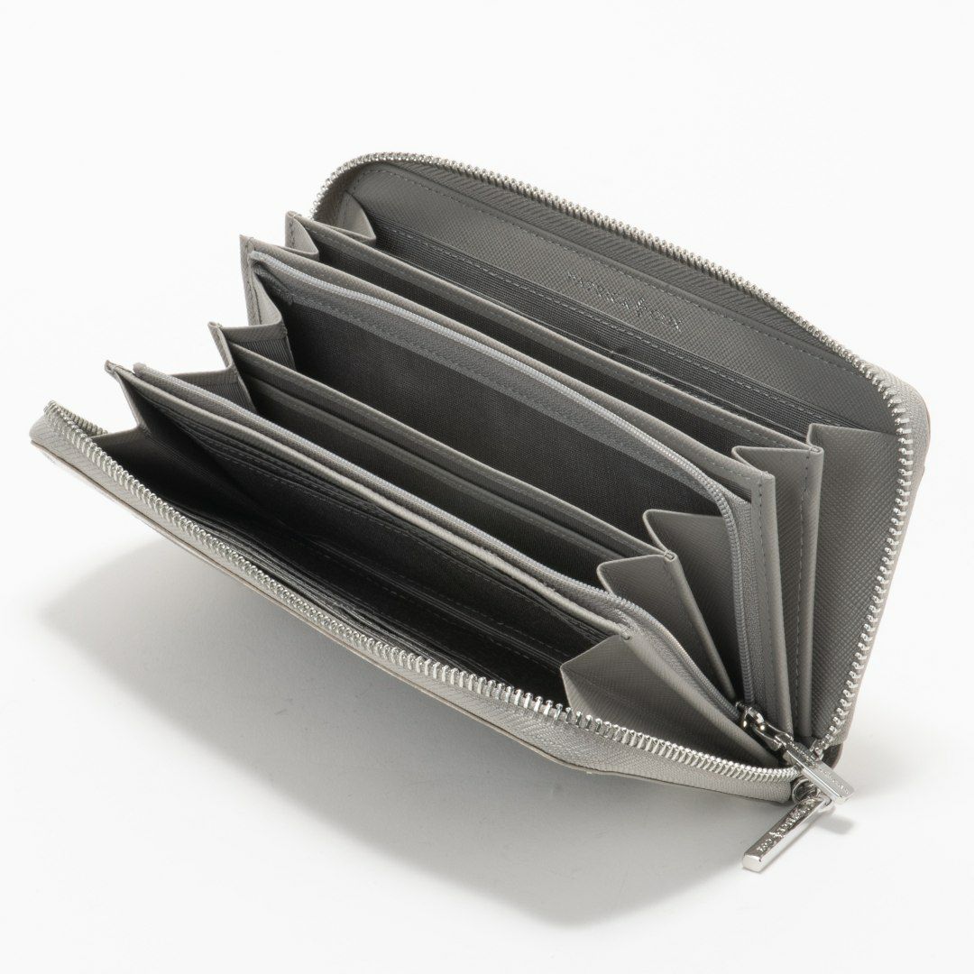 PATRICK COXカラフルメゾン ラウンドファスナー長財布 ホワイト