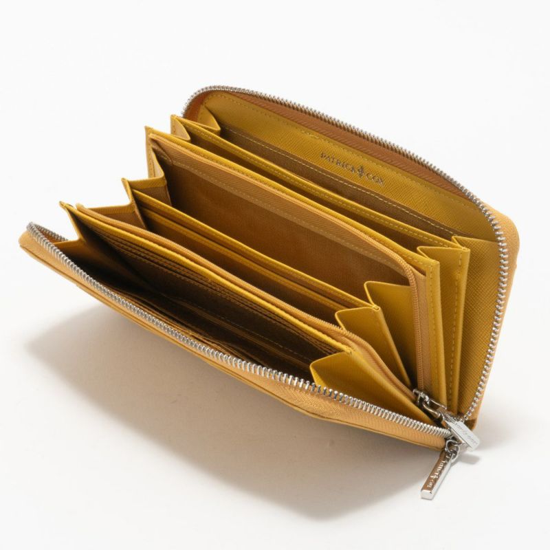 PATRICK COX カラフルメゾン ラウンドファスナー長財布 商品