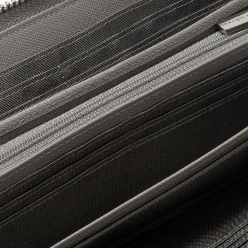 PATRICK COXカラフルメゾン ラウンドファスナー長財布 ホワイト