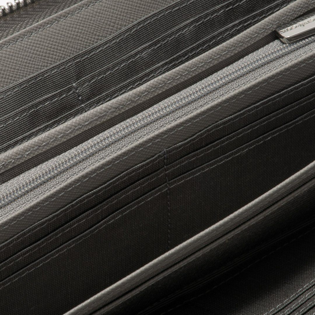 PATRICK COXカラフルメゾン ラウンドファスナー長財布 ホワイト