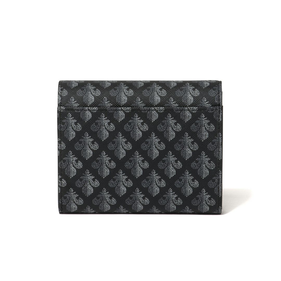 PATRICK COXカラフルメゾン L字ファスナー折り財布 ブラック