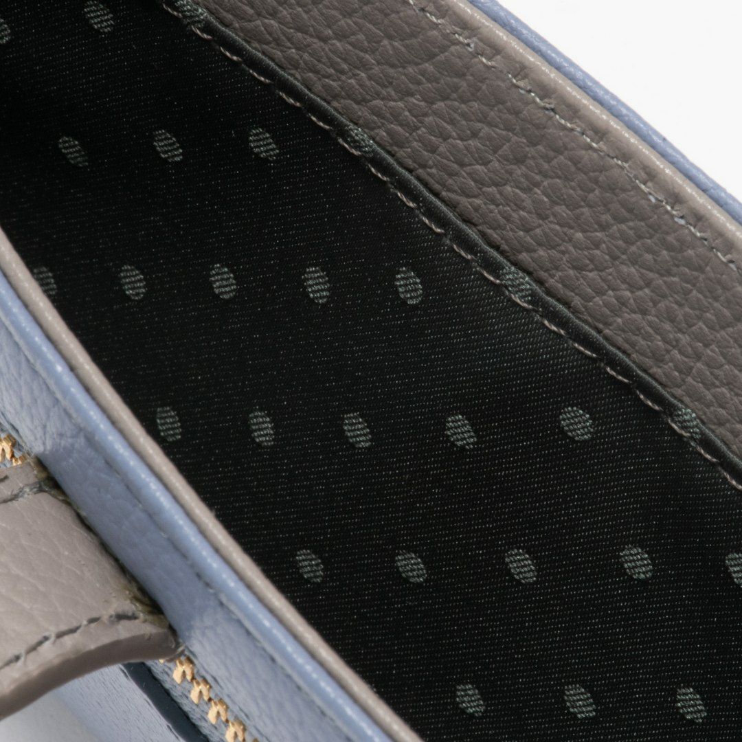 U by ungaroシルヴィー 薄型長財布 ブルー