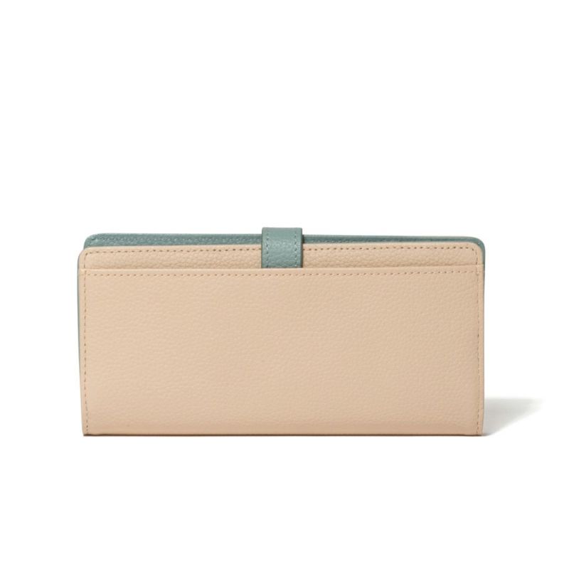 EUROKENVY ユーロケンビー 折財布 牛革 ベージュ U by ungaro シルヴィー 二つ折り長財布 商品｜THE BAGMANIA
