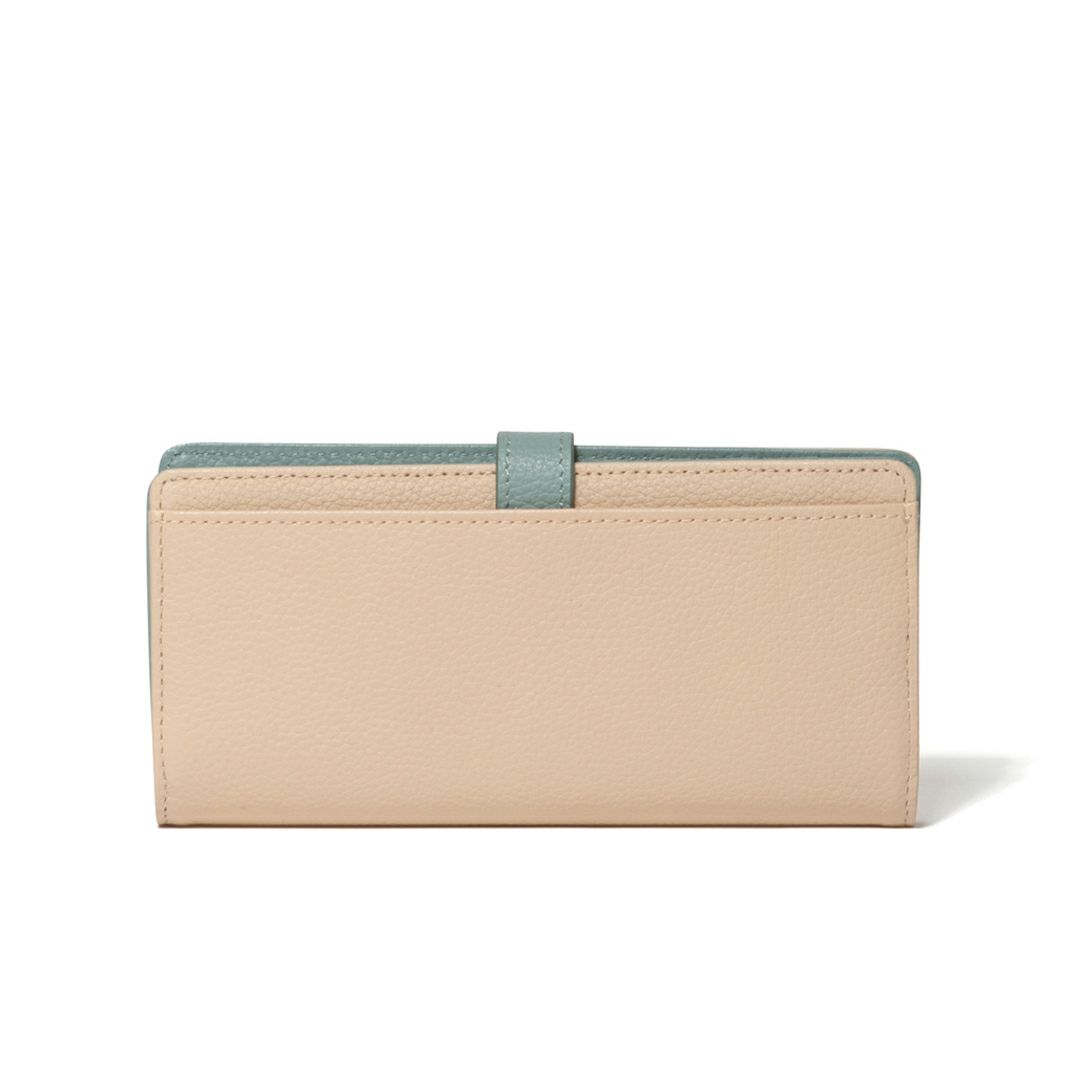 U by ungaroシルヴィー 二つ折り長財布 ベージュ