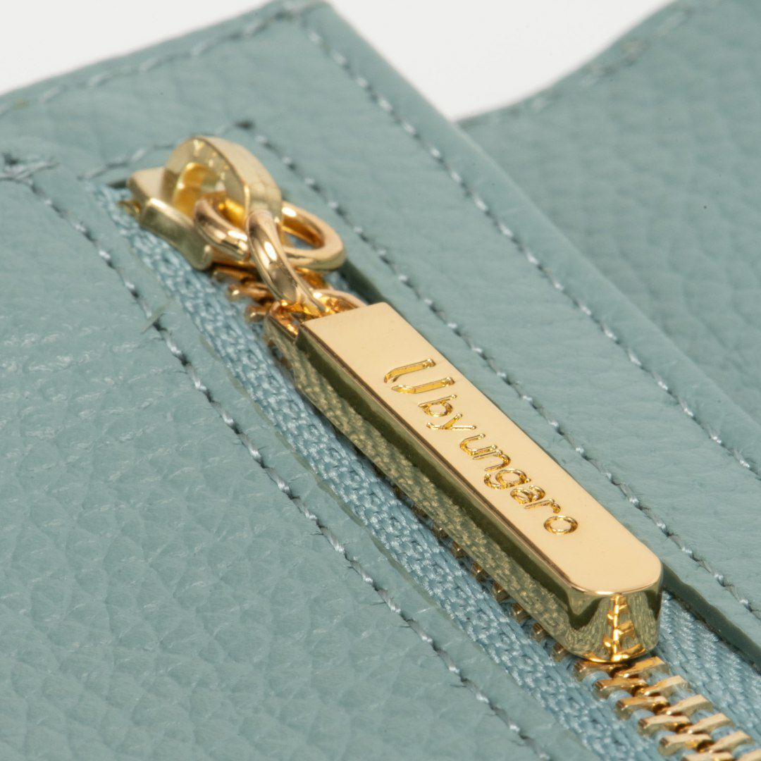 U by ungaroシルヴィー 二つ折り長財布 ベージュ