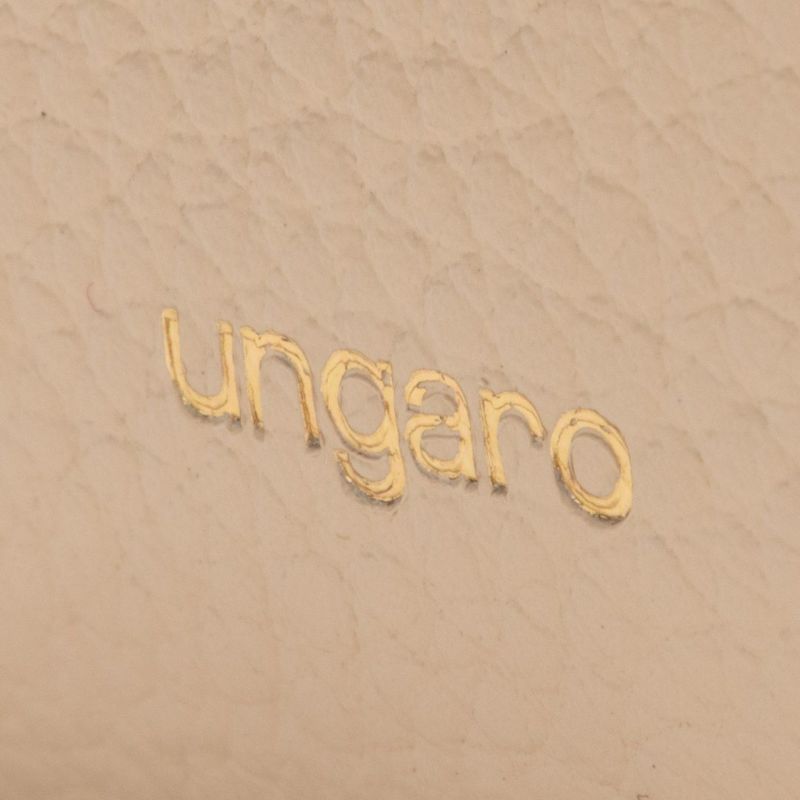 U by ungaroシルヴィー 二つ折り長財布 ベージュ
