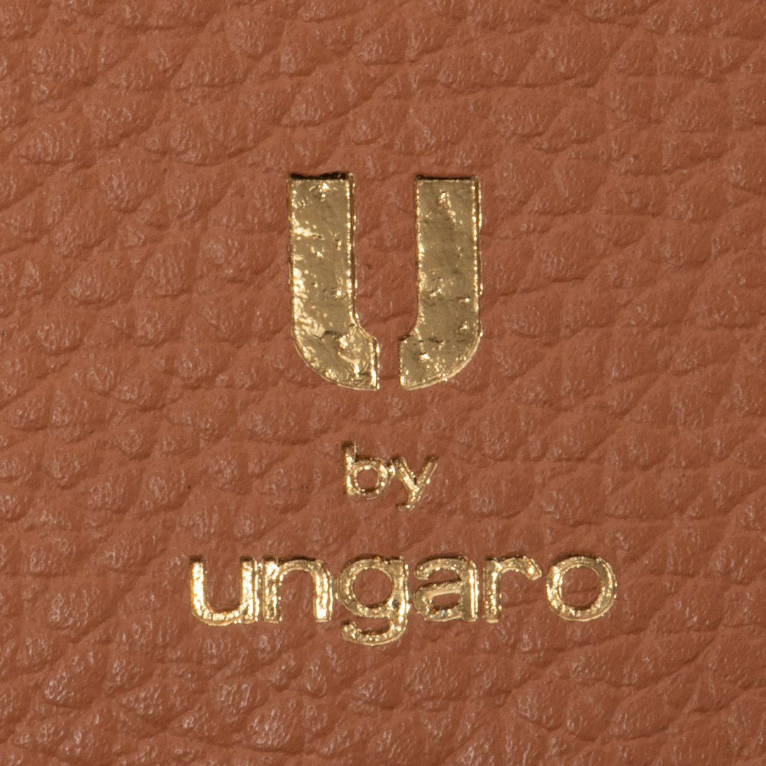 U by ungaroシルヴィー BOX折り財布 アイボリー