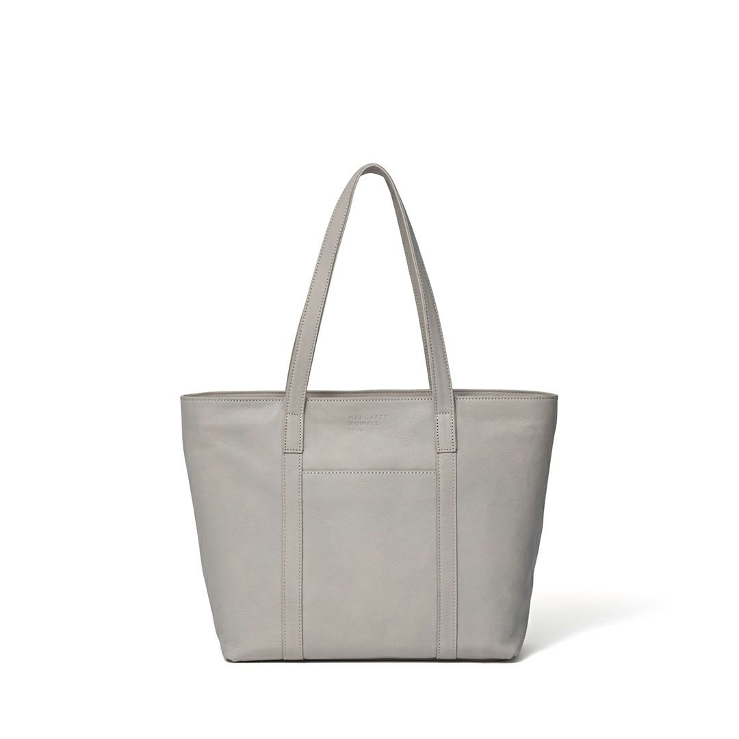 MARGARET HOWELL idea オークショット トート ライトグレー