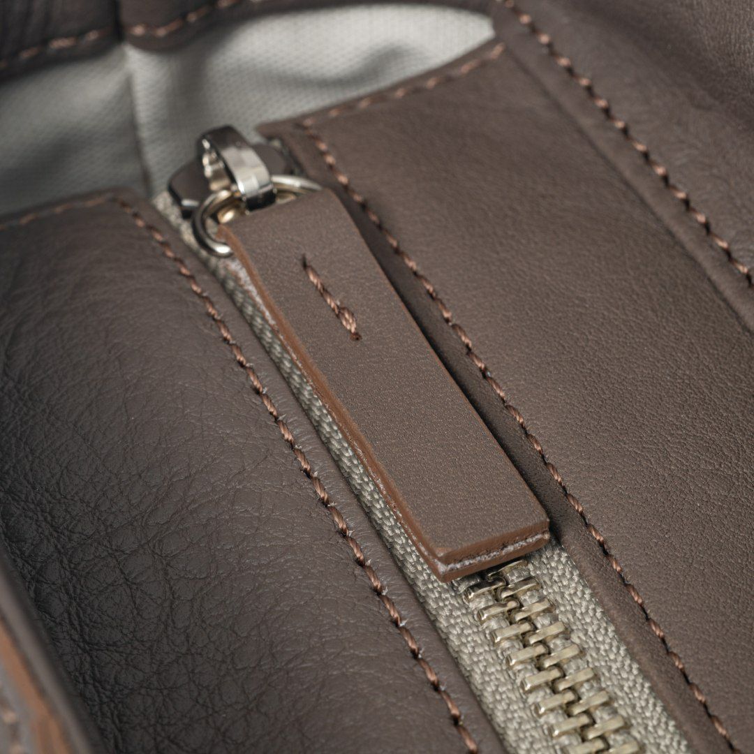 MARGARET HOWELL idea オークショット トート モカ