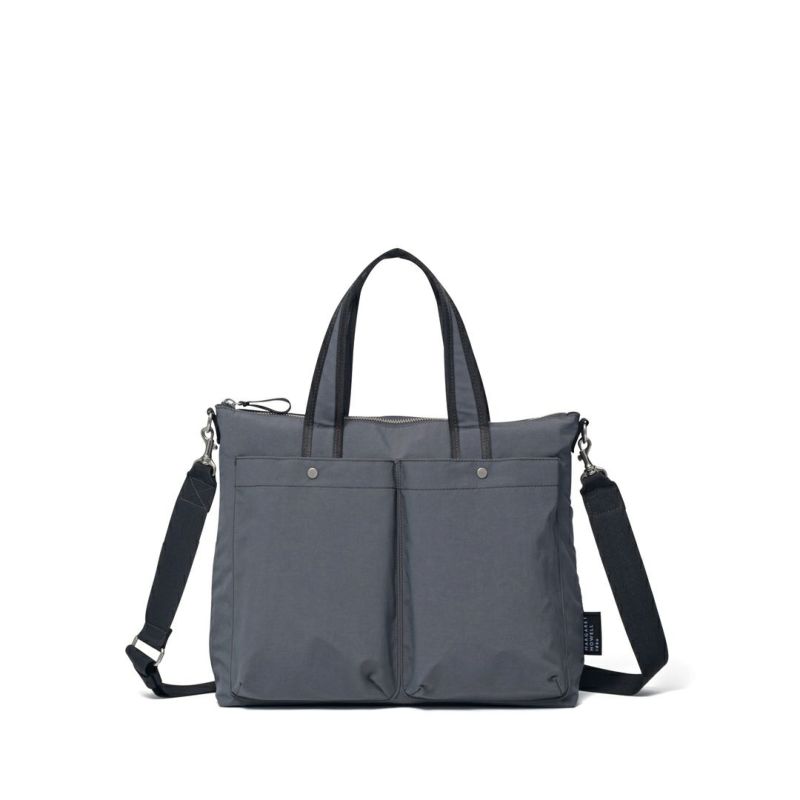 MARGARET HOWELL idea コープマン 2WAYトート グレー