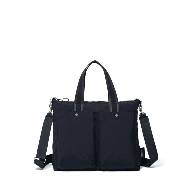 MARGARET HOWELL idea コープマン 2WAYトート ブラック