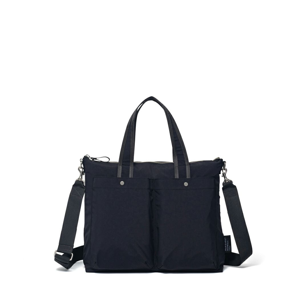 MARGARET HOWELL idea コープマン 2WAYトート ブラック