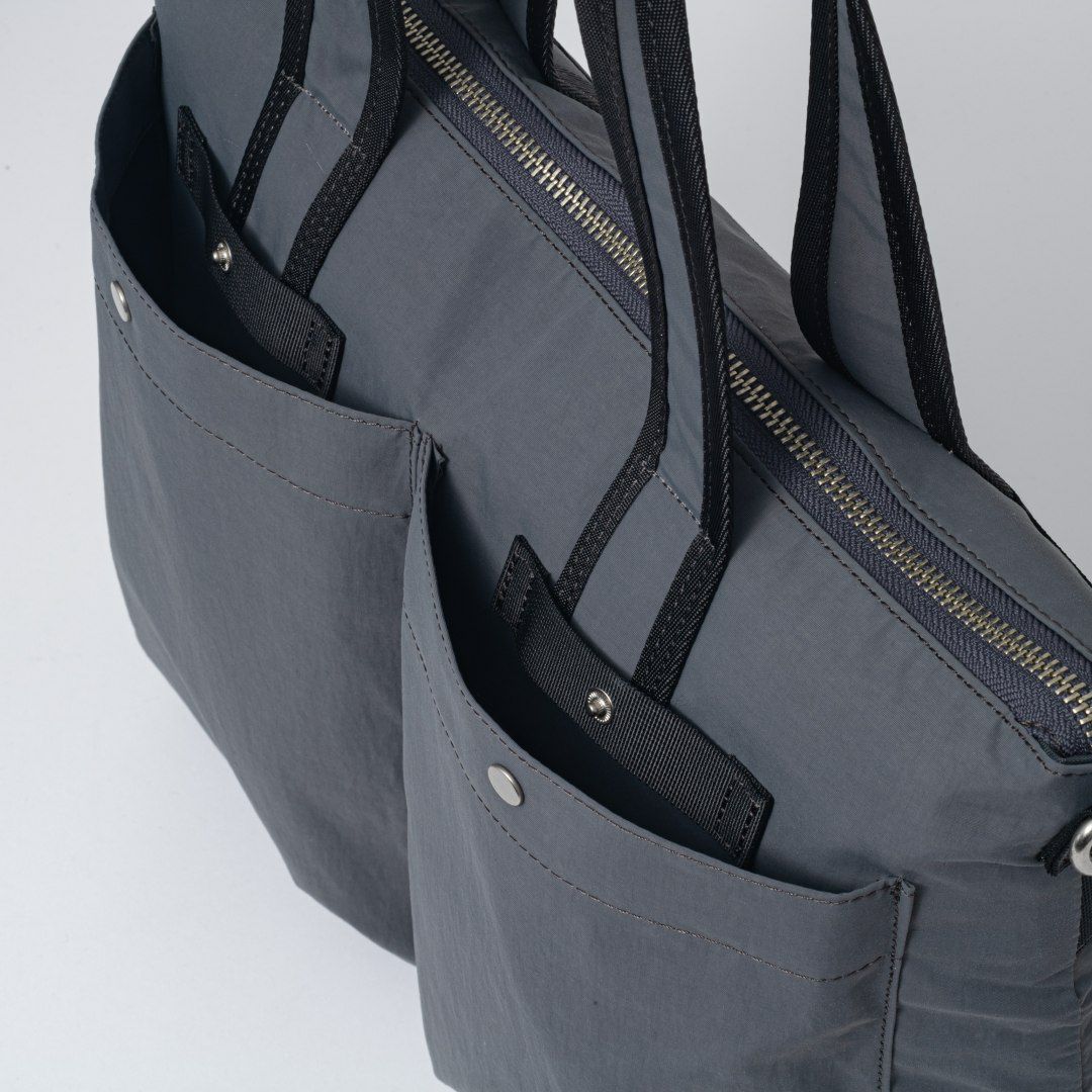 MARGARET HOWELL idea コープマン 2WAYトート グレー