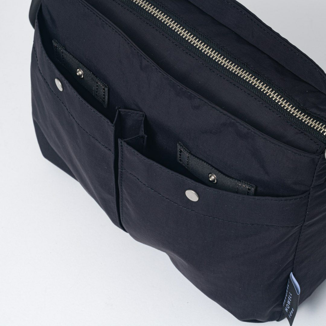 MARGARET HOWELL idea コープマン ショルダー ブラック