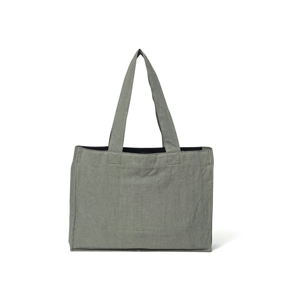 MARGARET HOWELL idea クランボーン トート ブルーグレー