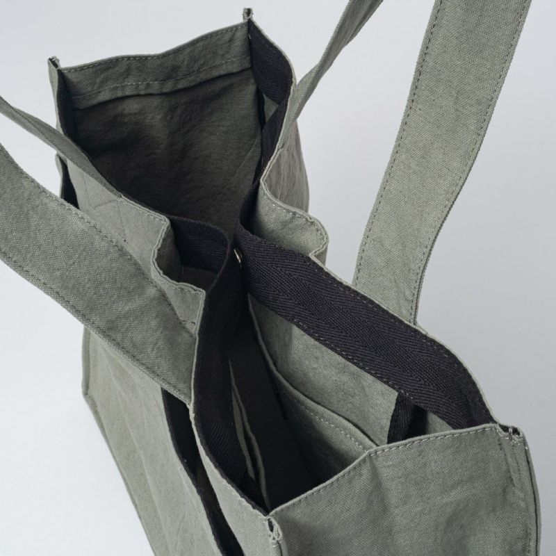 MARGARET HOWELL idea クランボーン トート ブルーグレー