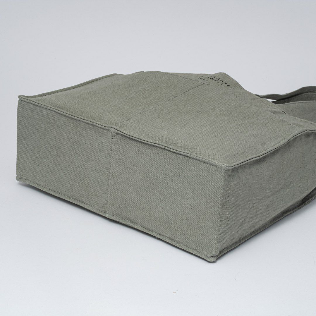 MARGARET HOWELL idea クランボーン トート ブルーグレー