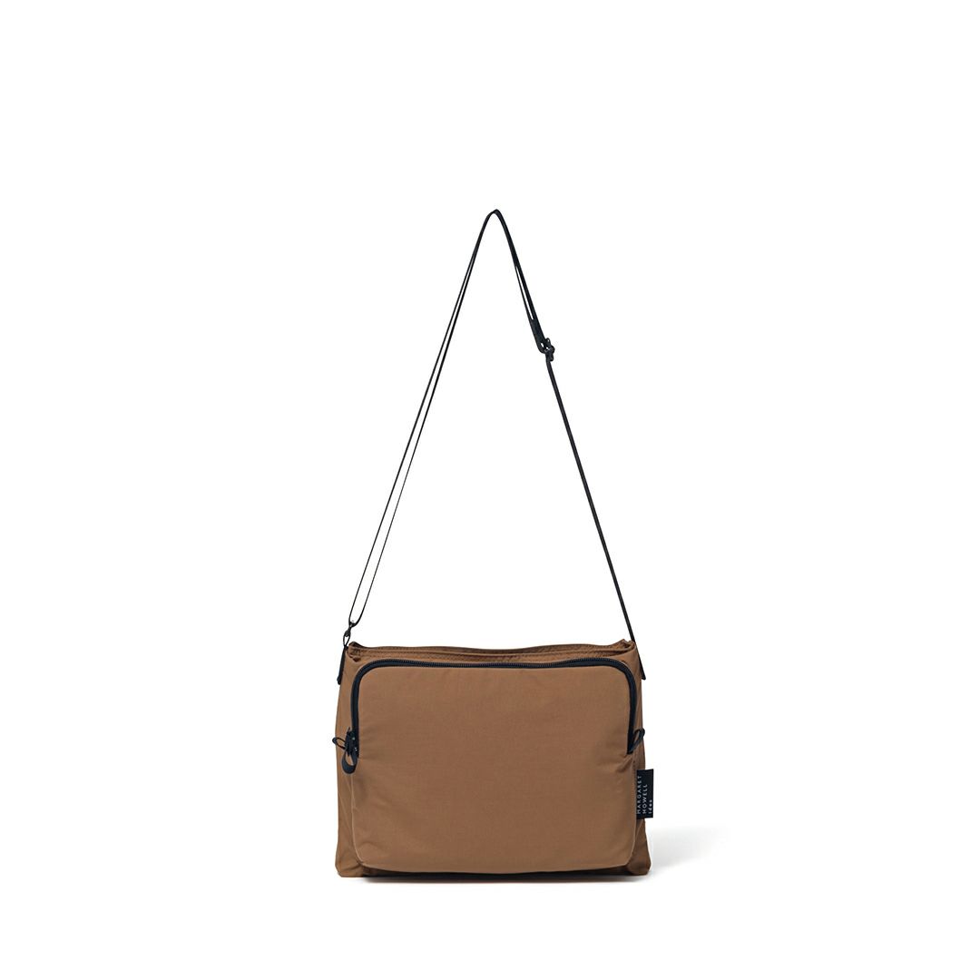 MARGARET HOWELL ideaヴィンテージライク サコッシュ ブラウン