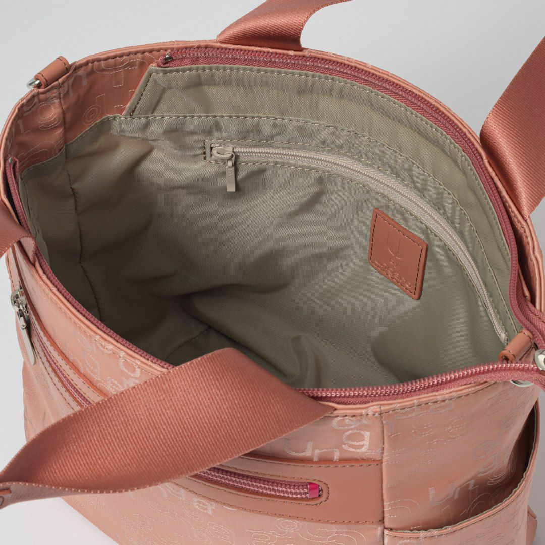 U by ungaro マノン 2WAYハンド コーラルピンク