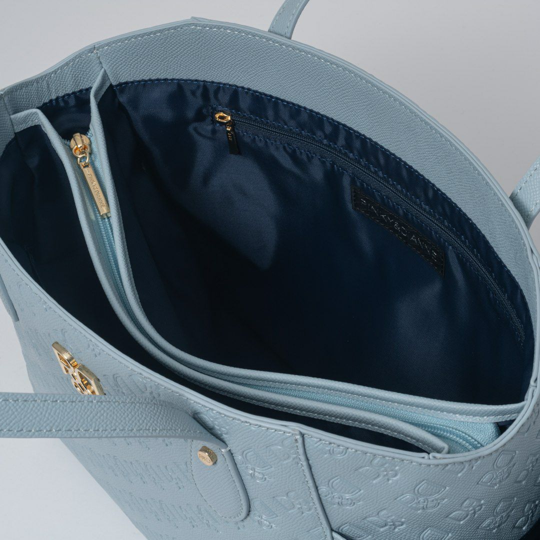 PINKY&DIANNE ミラー トート ブルー