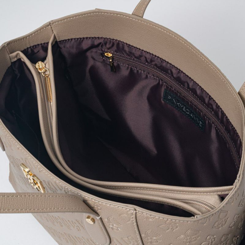 PINKY&DIANNE ミラー トート ベージュ