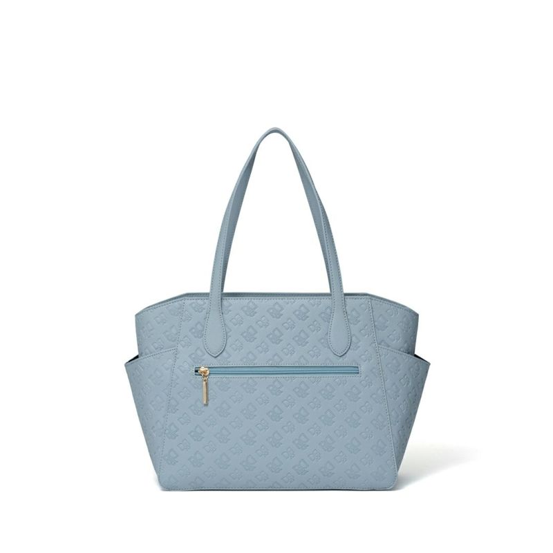 PINKY&DIANNE ミラー トート ブルー