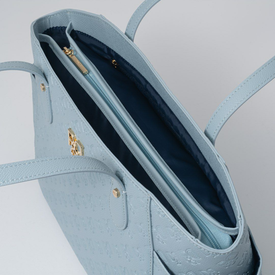 PINKY&DIANNE ミラー トート ブルー