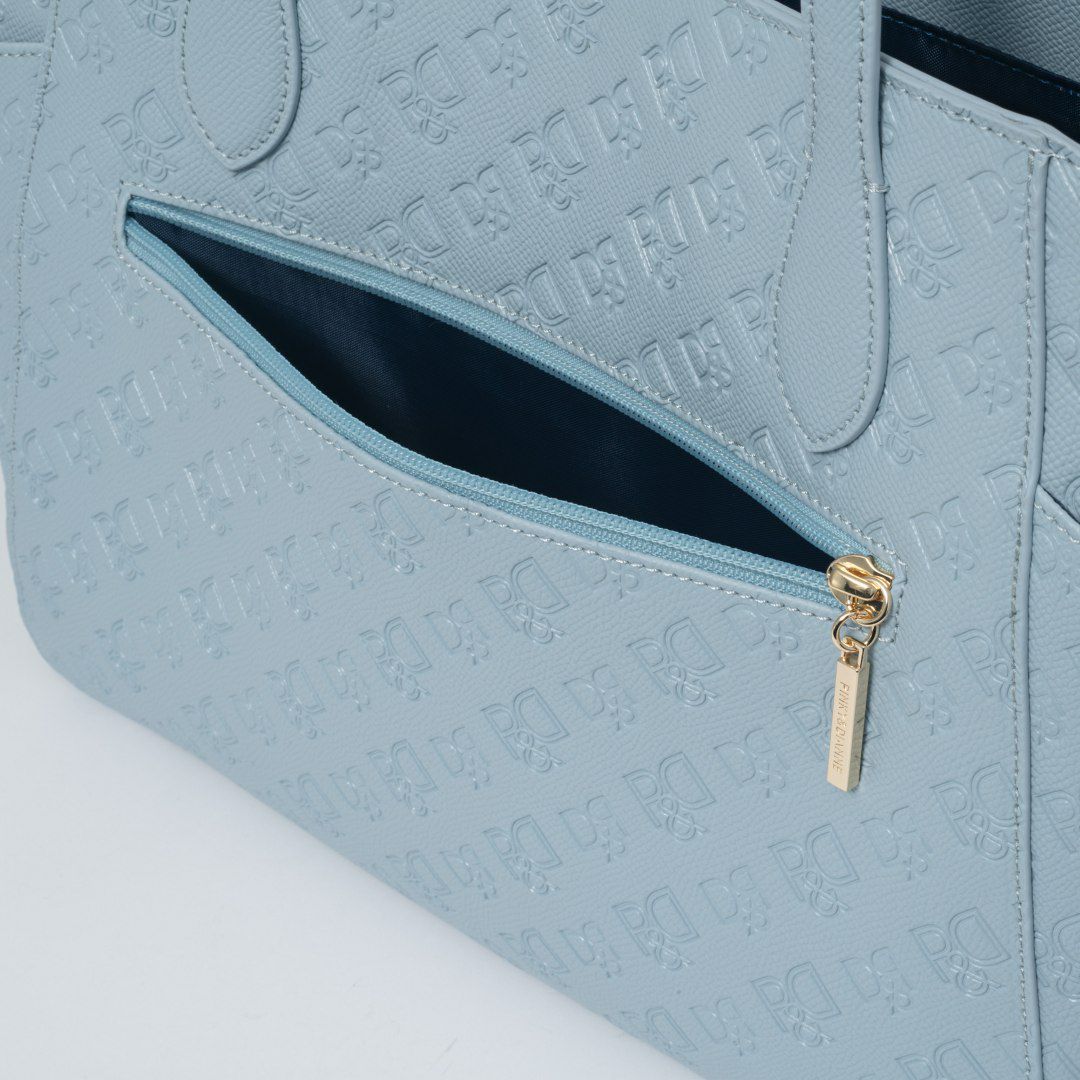 PINKY&DIANNE ミラー トート ブルー