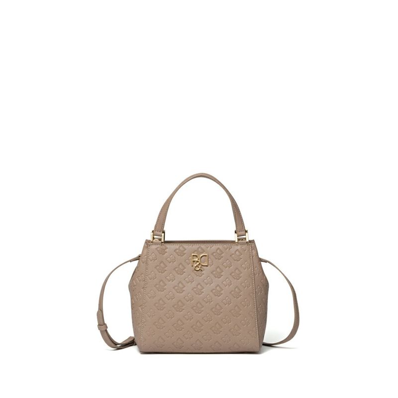  PINKY&DIANNE ミラー 2WAYハンド ベージュ