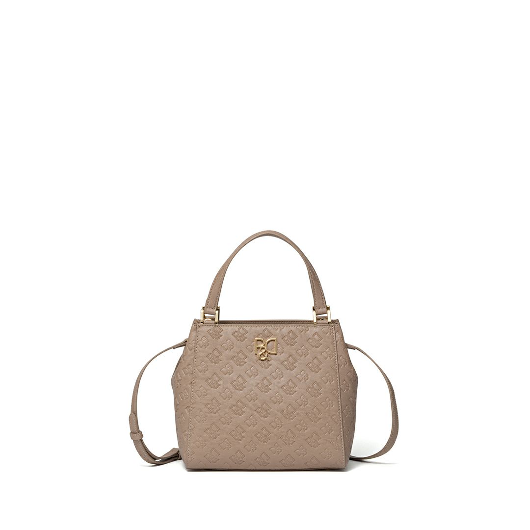  PINKY&DIANNE ミラー 2WAYハンド ベージュ