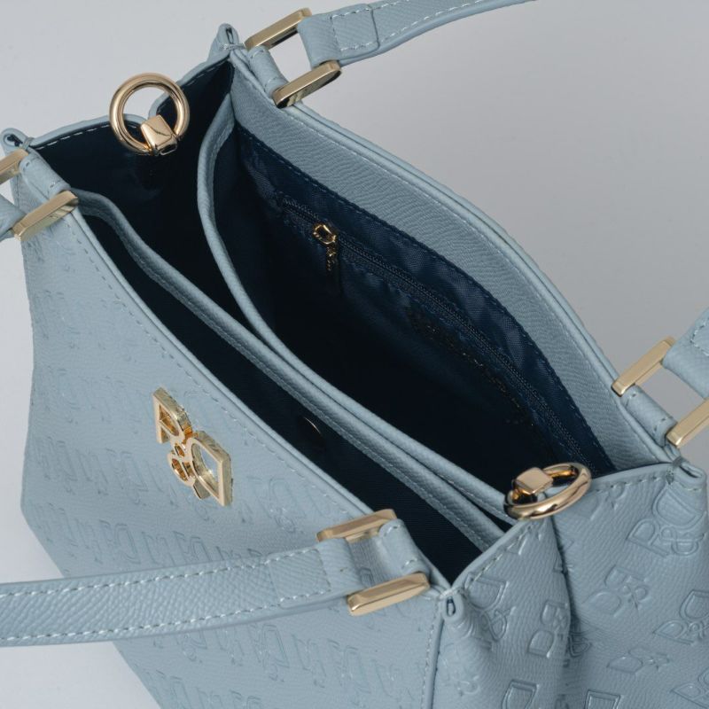  PINKY&DIANNE ミラー 2WAYハンド ブルー