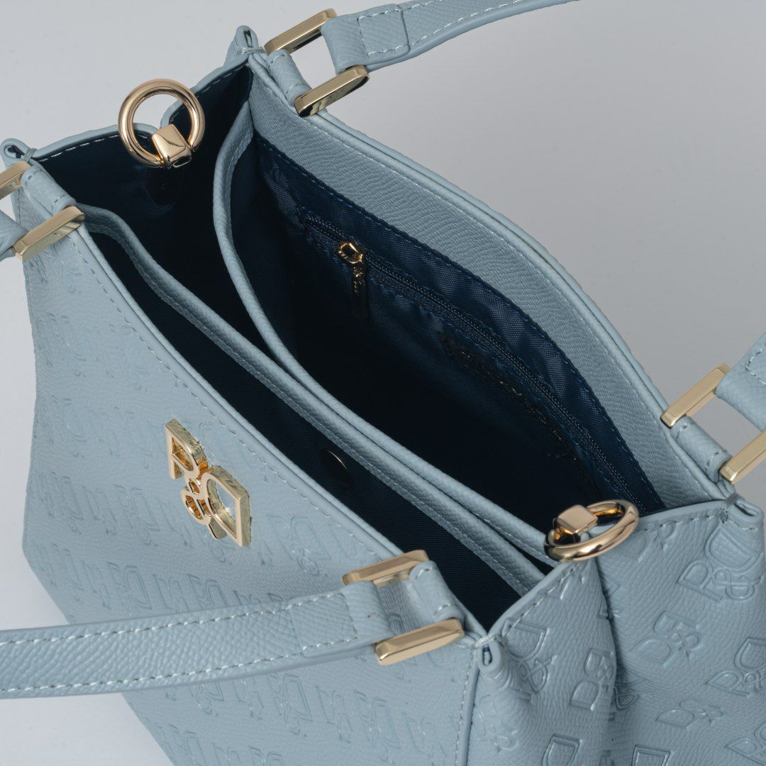  PINKY&DIANNE ミラー 2WAYハンド ブルー